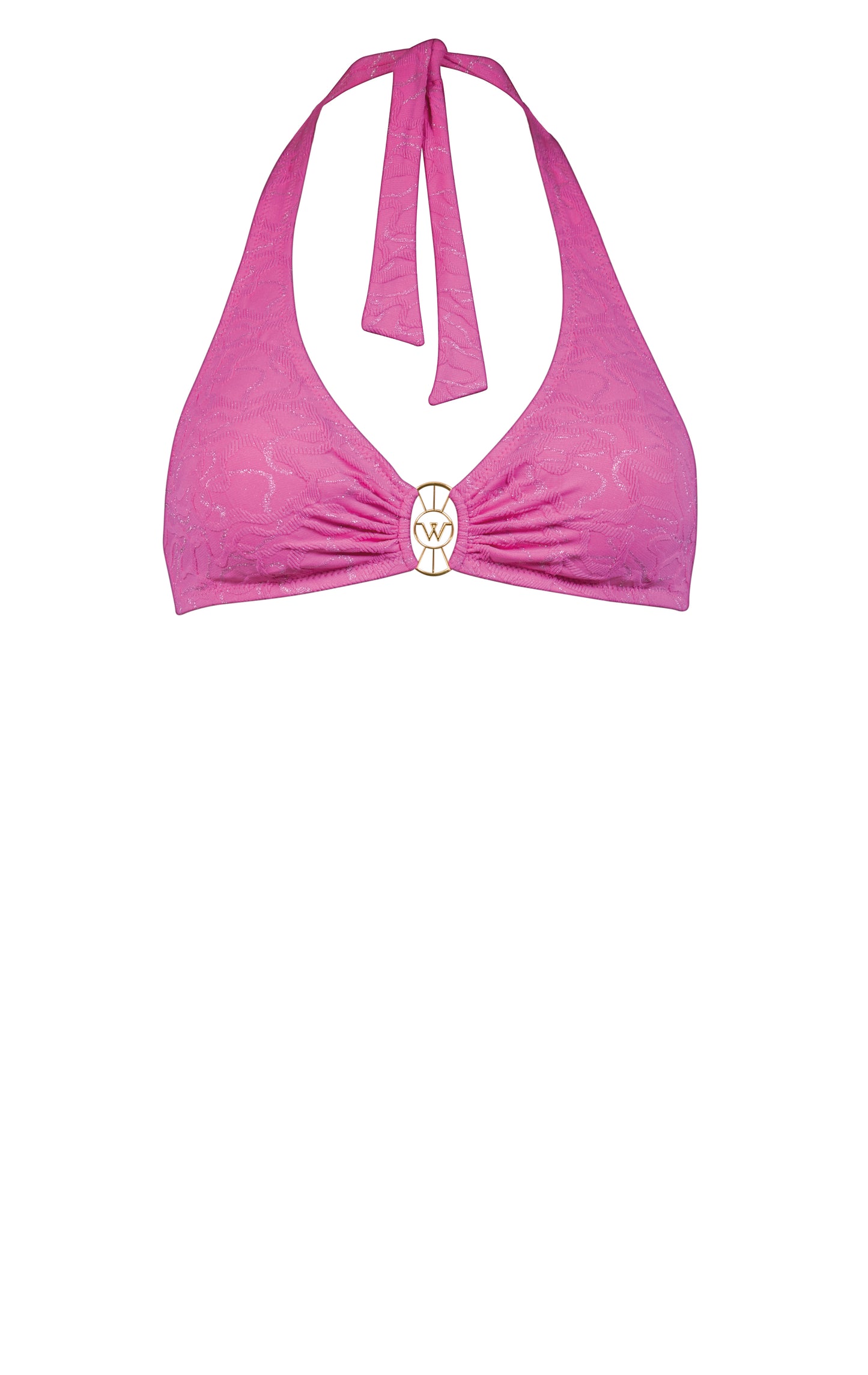 Sujetador de bikini atado al cuello con copas y sin aro tipo halter 7600_059_057 de Watercult