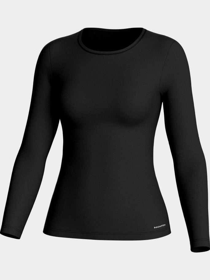 Camiseta de mujer termorreguladora de cuello redondo y manga larga INNOVATION de Impetus 8368898