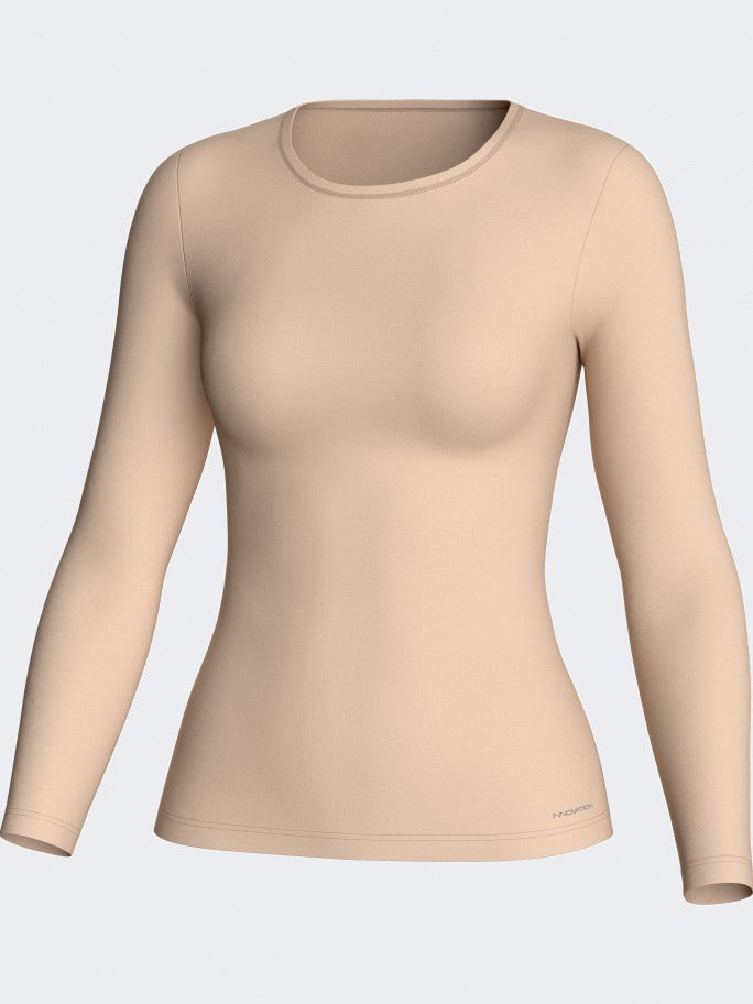 Camiseta de mujer termorreguladora de cuello redondo y manga larga INNOVATION de Impetus 8368898