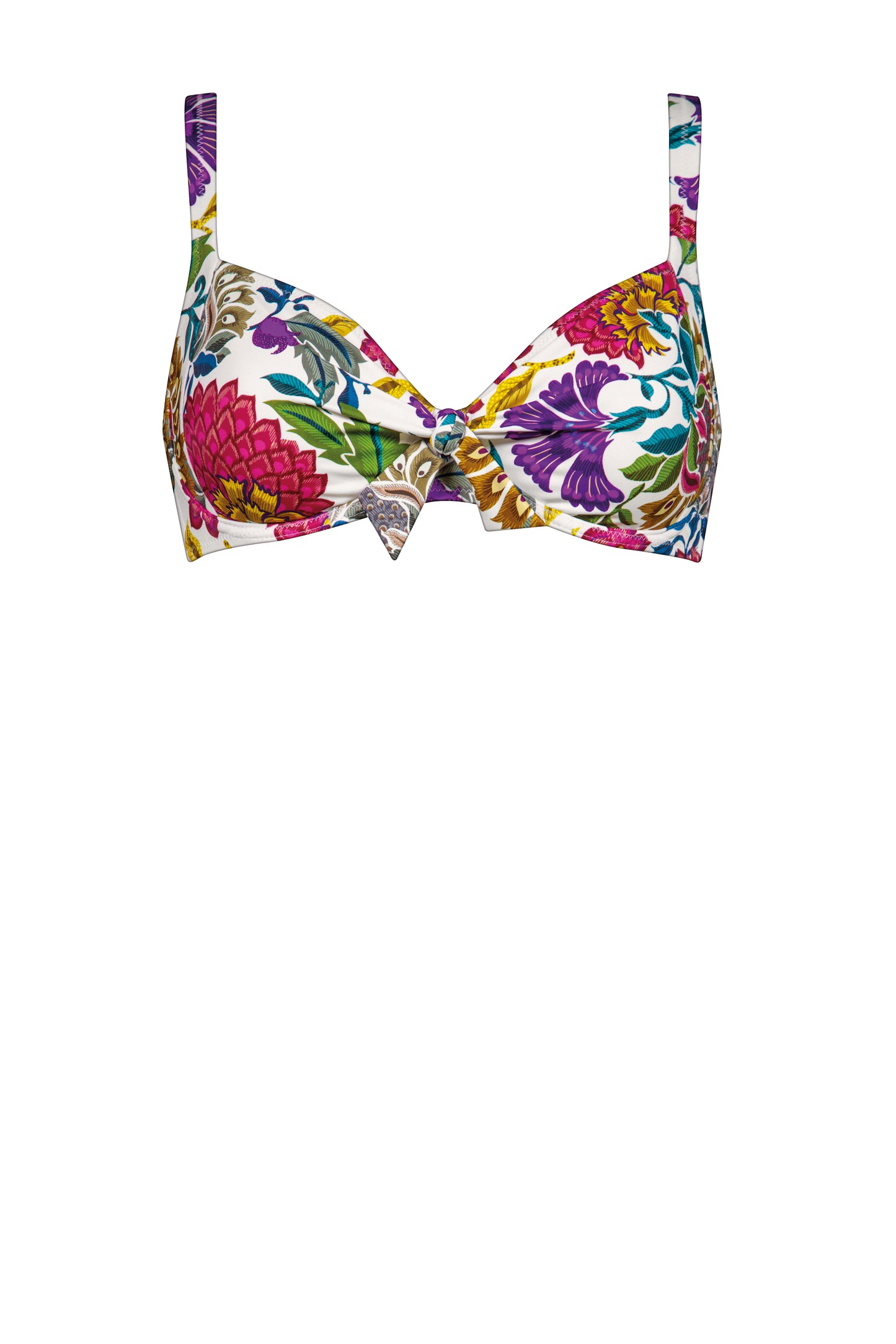 Sujetador de bikini reductor con aros y sin copa, gran sujeción de LIDEA 5800_678_191