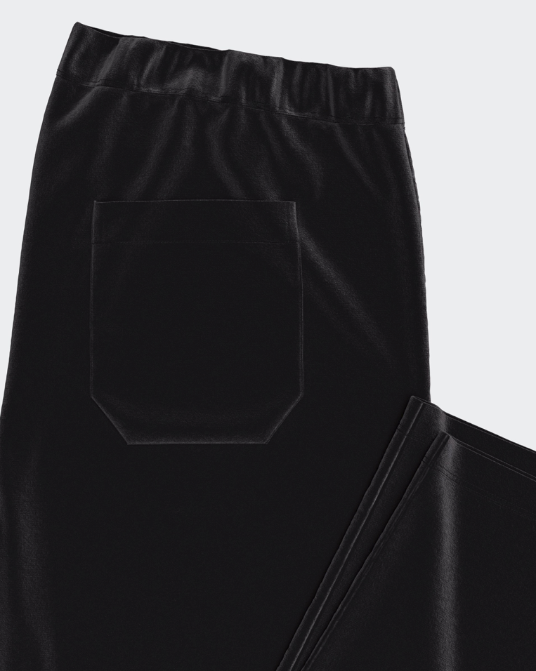 Pijama largo de hombre en terciopelo térmico a rayas de IMPETUS IM1551N7800