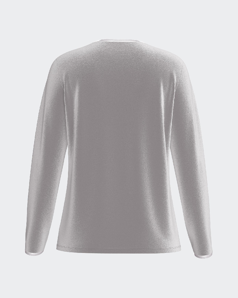 Pijama largo de mujer en terciopelo de algodón modal de IMPETUS IM8551N9700
