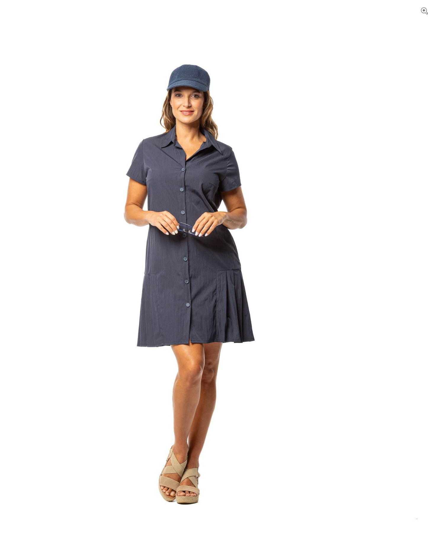 Vestido camisero de manga corta 251202 de Señoretta
