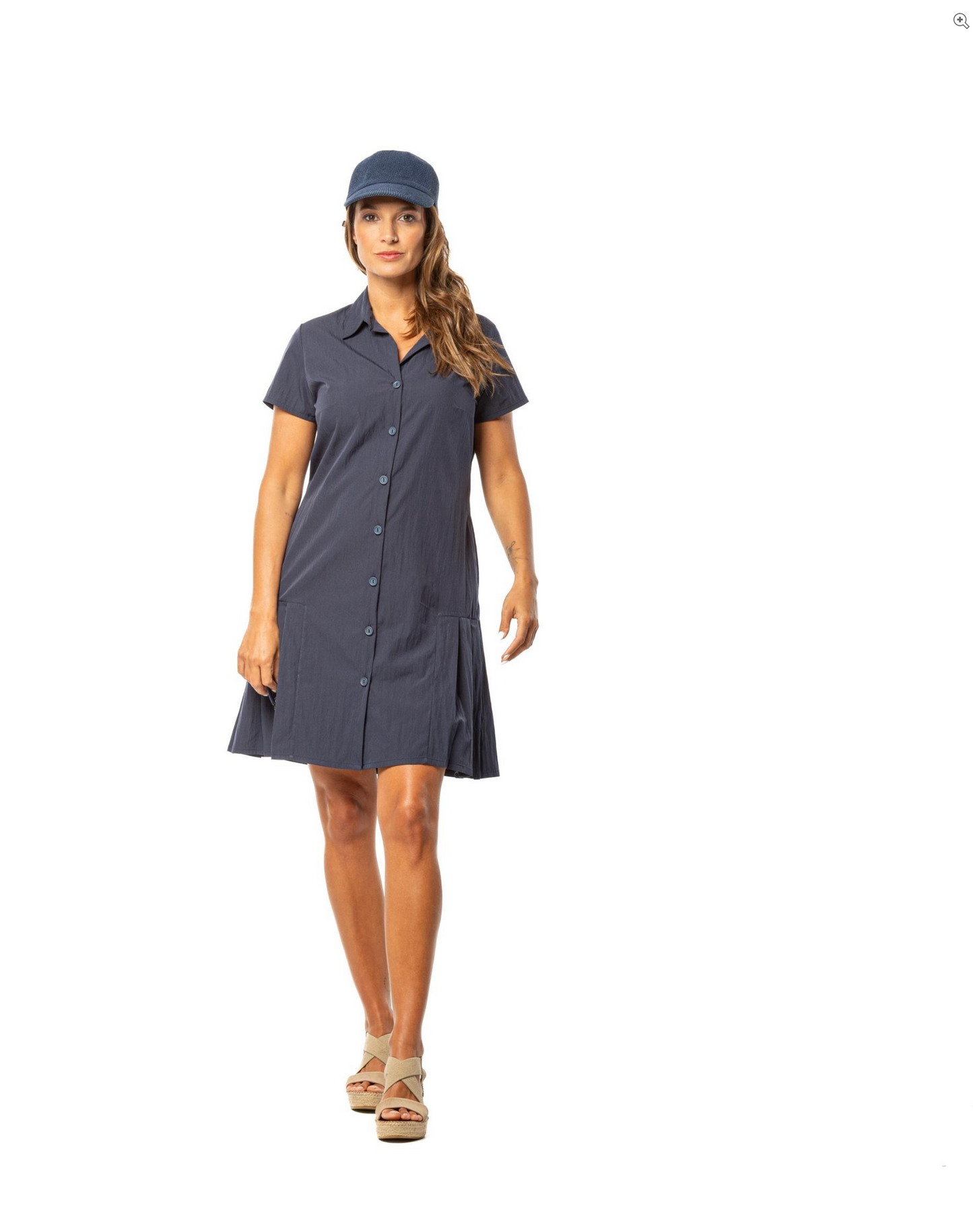 Vestido camisero de manga corta 251202 de Señoretta
