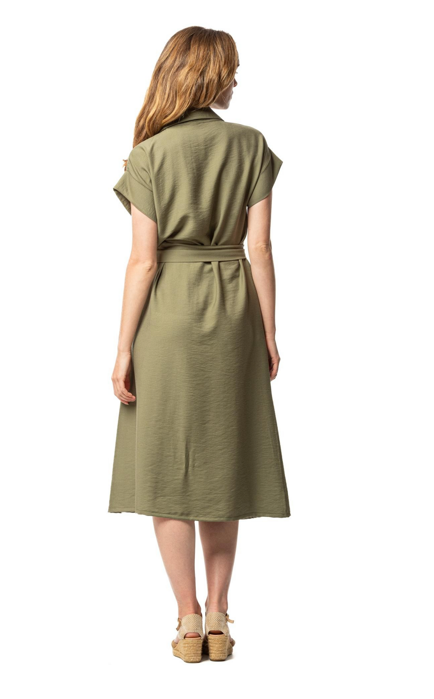 Vestido manga corta 251538 de Egatex