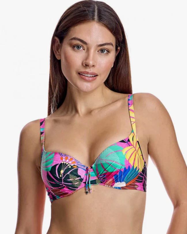 Sujetador de bikini con copa básica y aros W250725 de Ory
