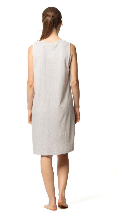 Camisón de algodón y modal de mujer 251405 Egatex
