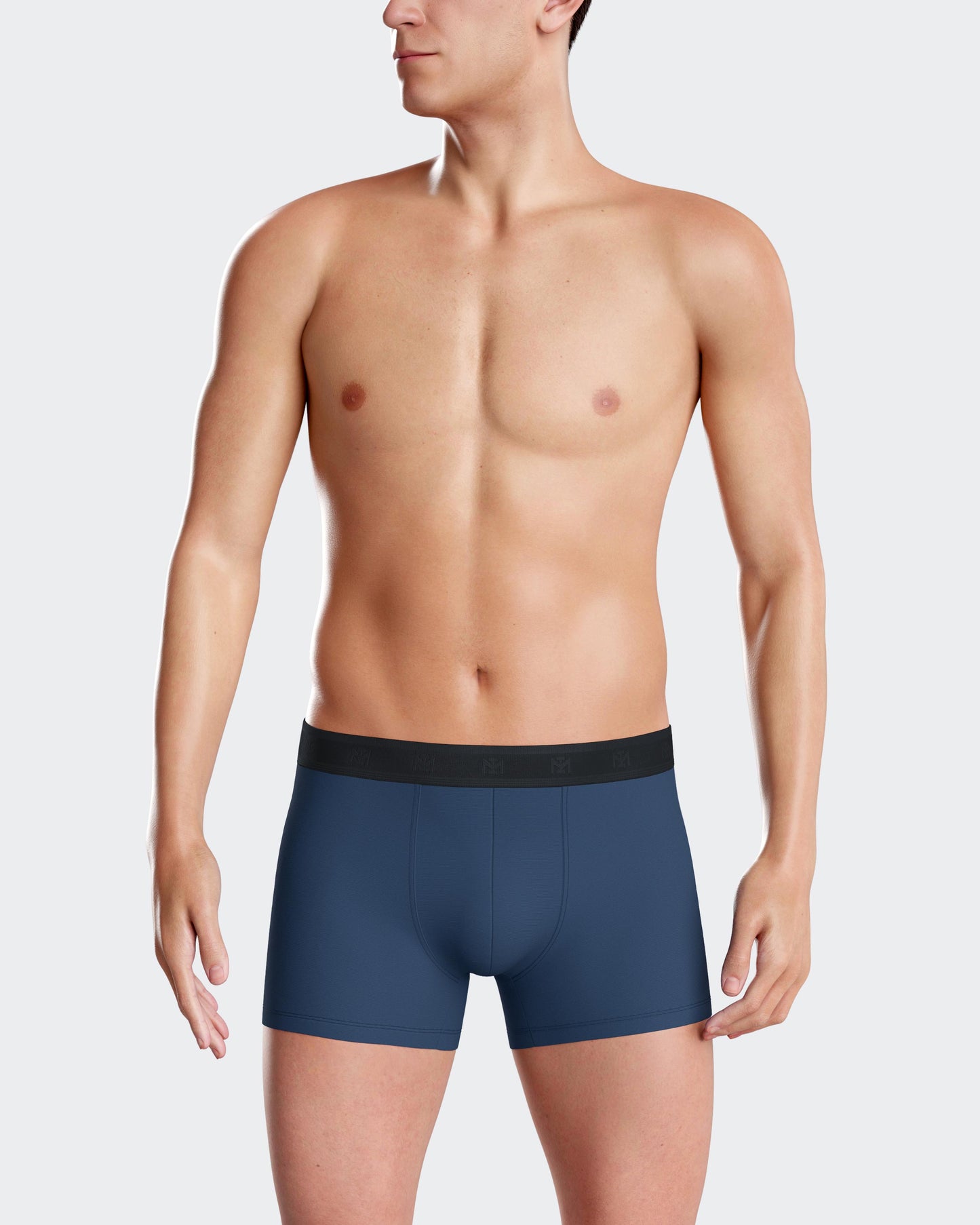 Pack de 2 boxer de punto para hombre de IMPETUS en Lyocell IM1221L78P2