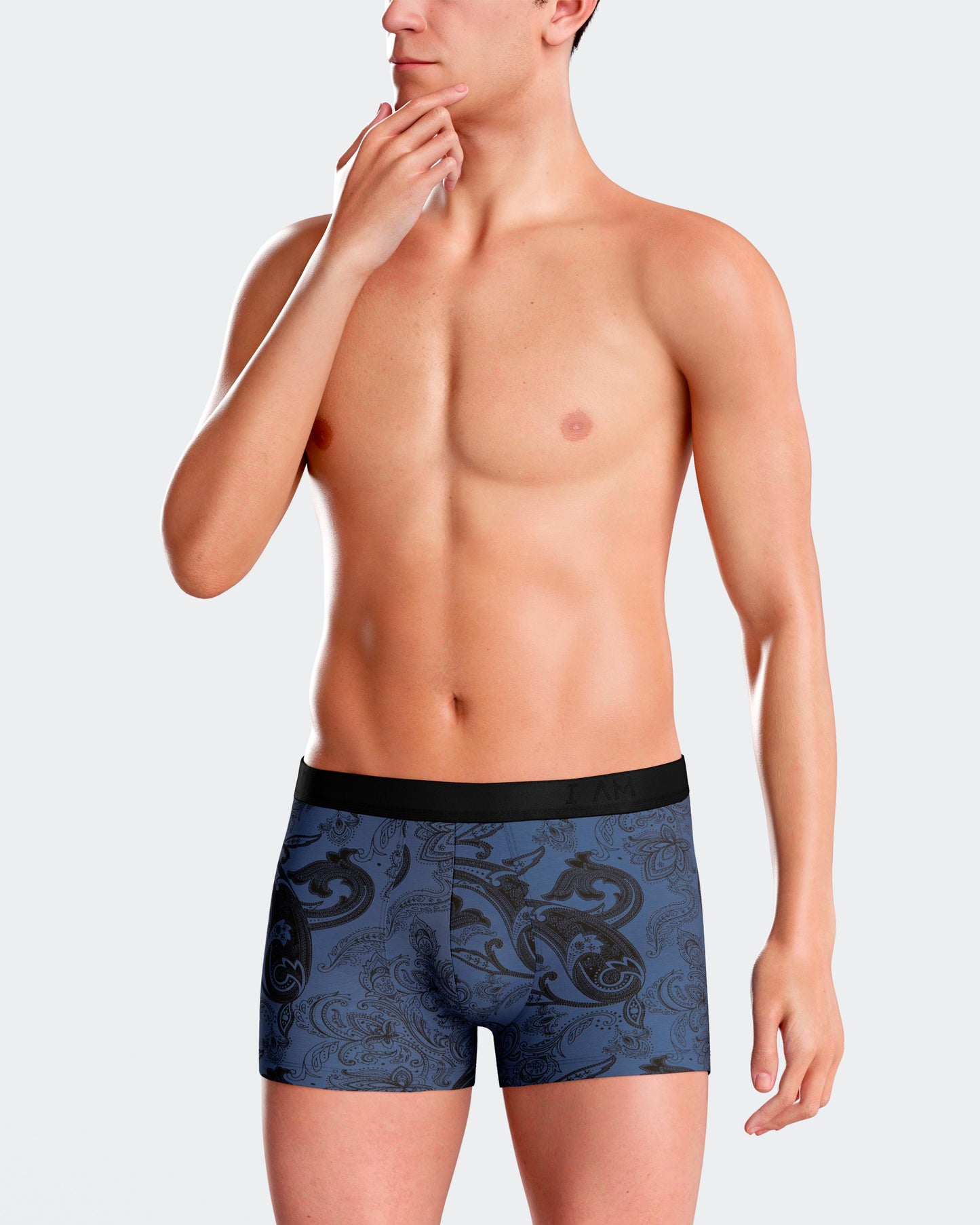 Boxer de punto para hombre de I AM by IMPETUS en Lyocell II1221M9900