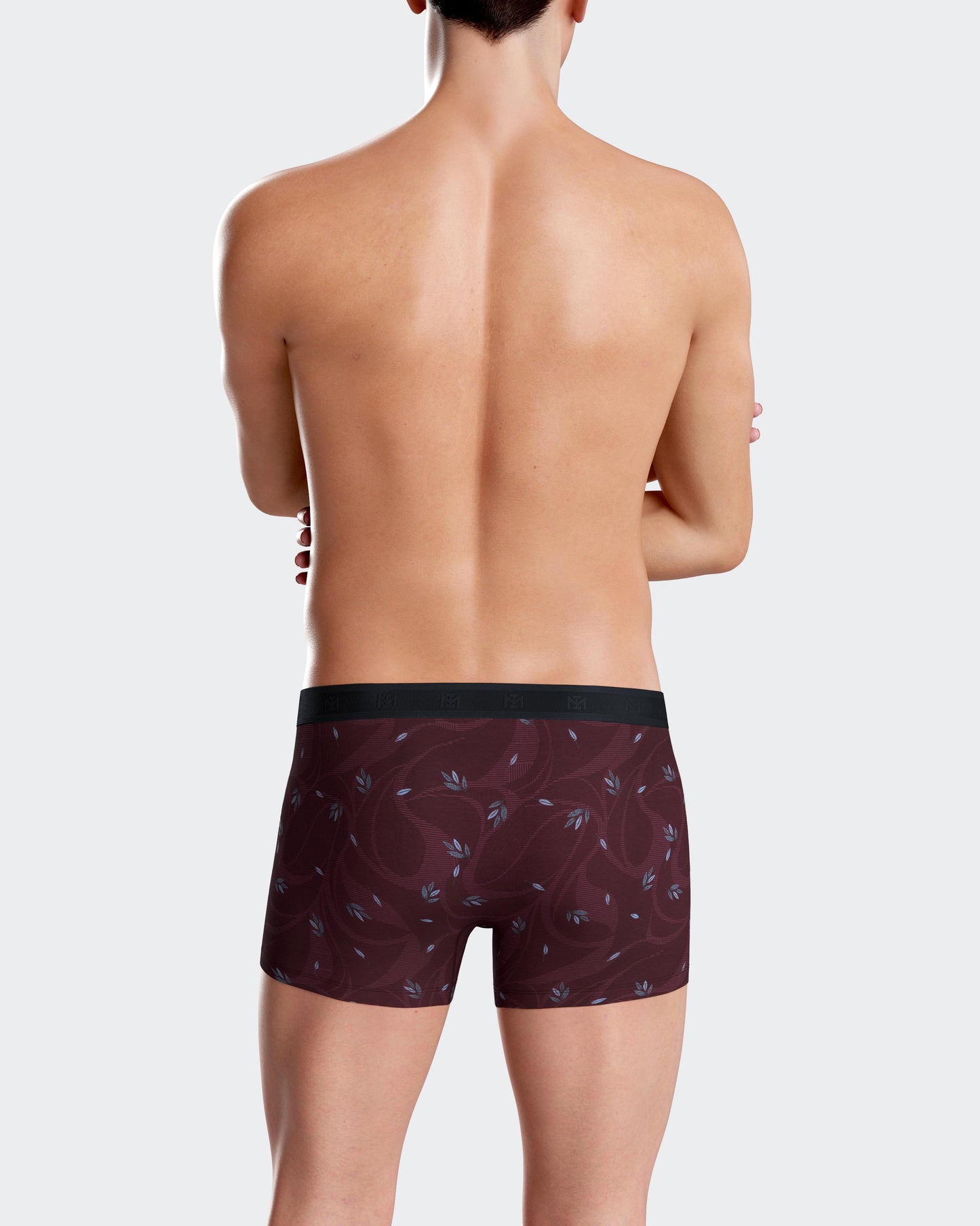 Boxer de punto para hombre de IMPETUS en algodón Lyocell IM1221N6300