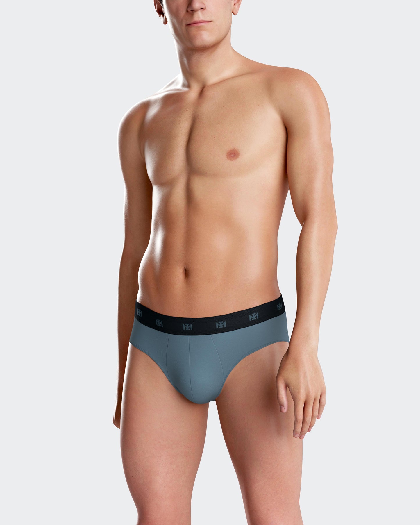 Pack de 2 slips de punto para hombre de IMPETUS en Lyocell IM1121N65P2