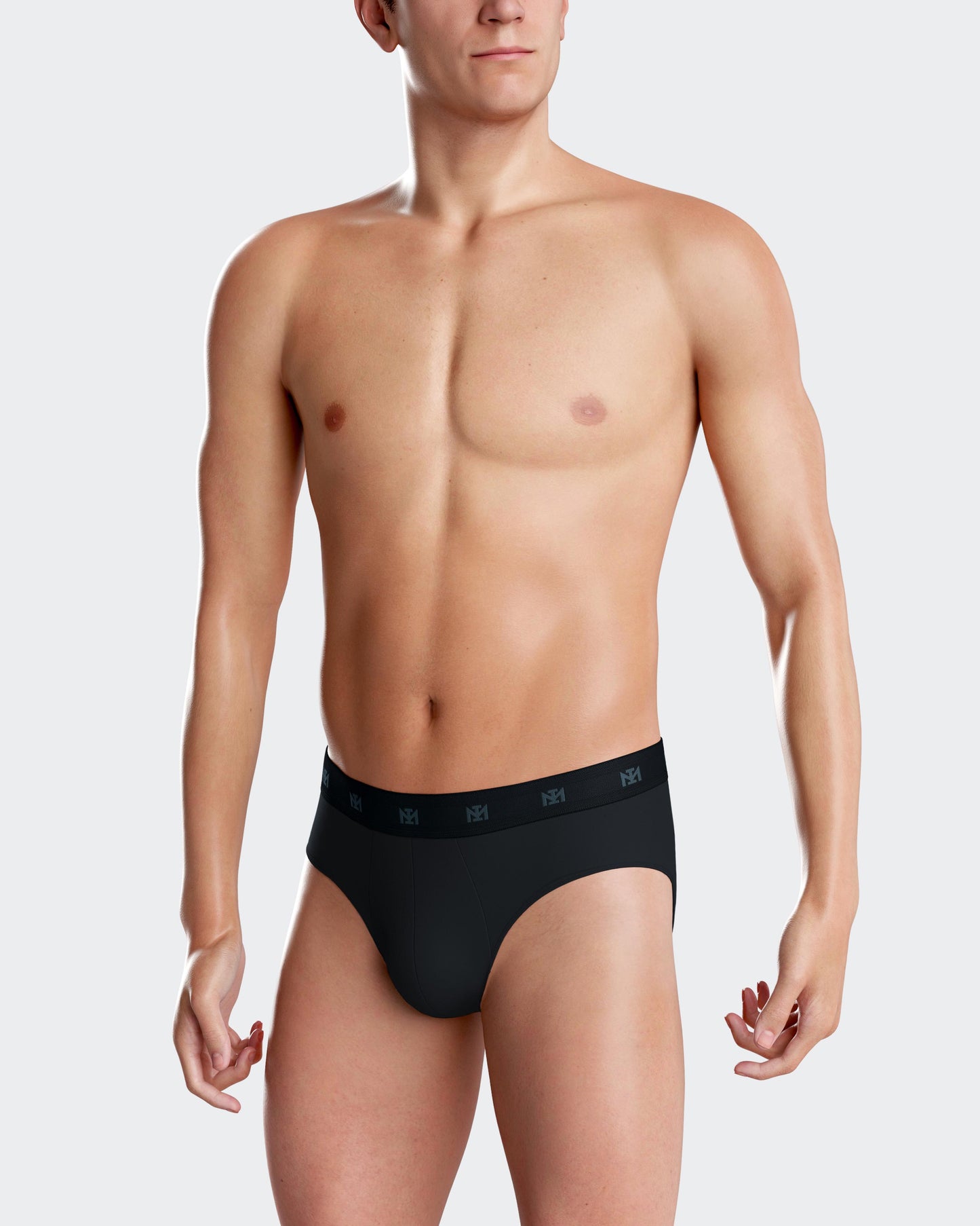 Pack de 2 slips de punto para hombre de IMPETUS en Lyocell IM1121N65P2