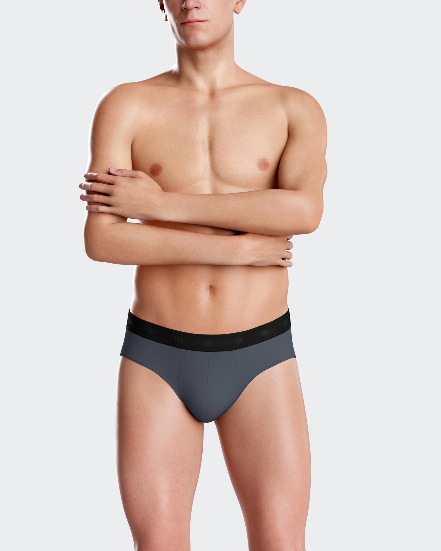 Pack de 2 slips de punto para hombre de IMPETUS en Lyocell IM1121N65P2