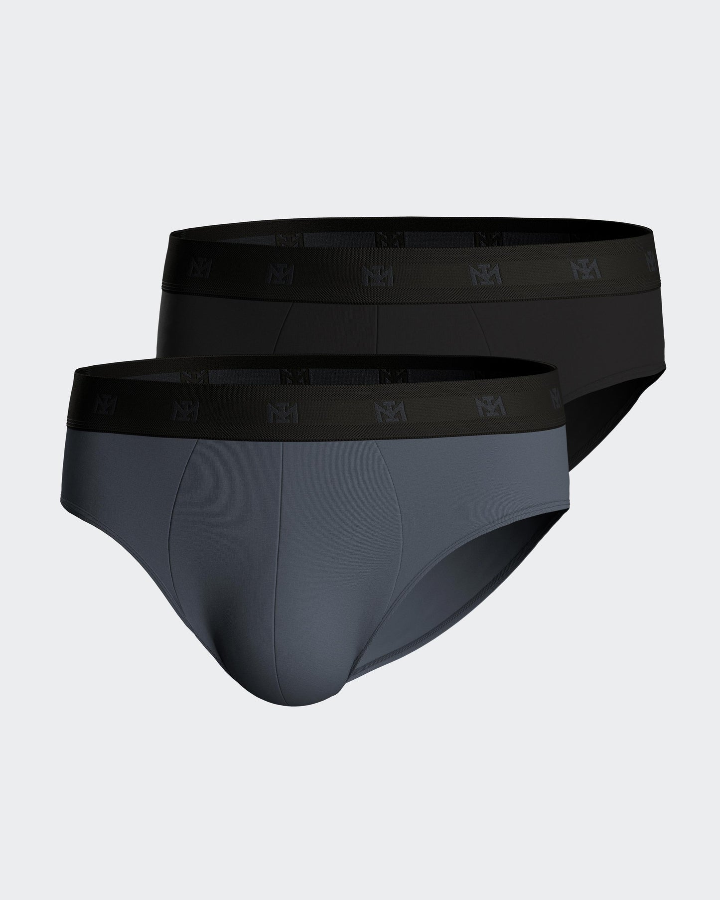 Pack de 2 slips de punto para hombre de IMPETUS en Lyocell IM1121N65P2