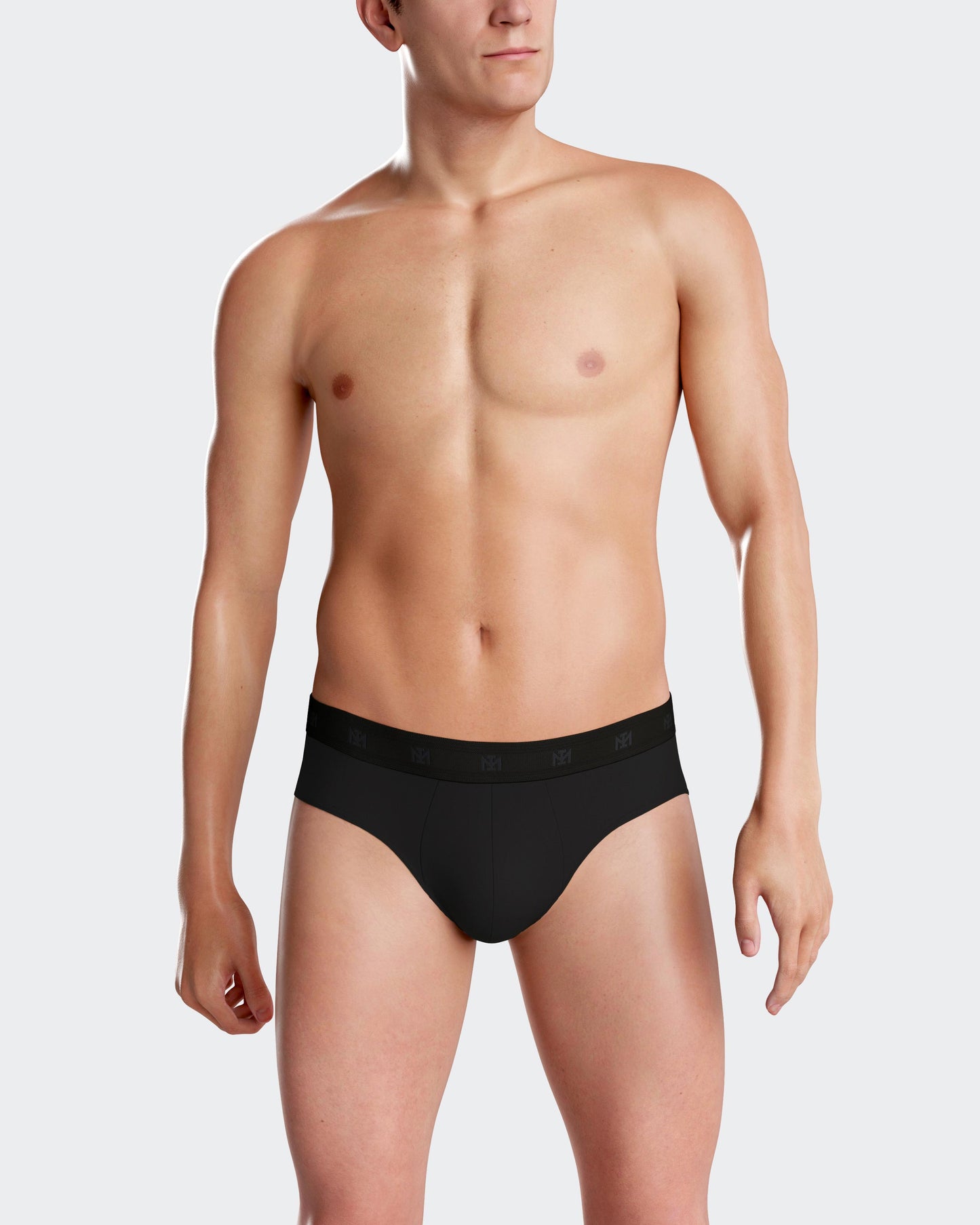 Pack de 2 slips de punto para hombre de IMPETUS en Lyocell IM1121N65P2