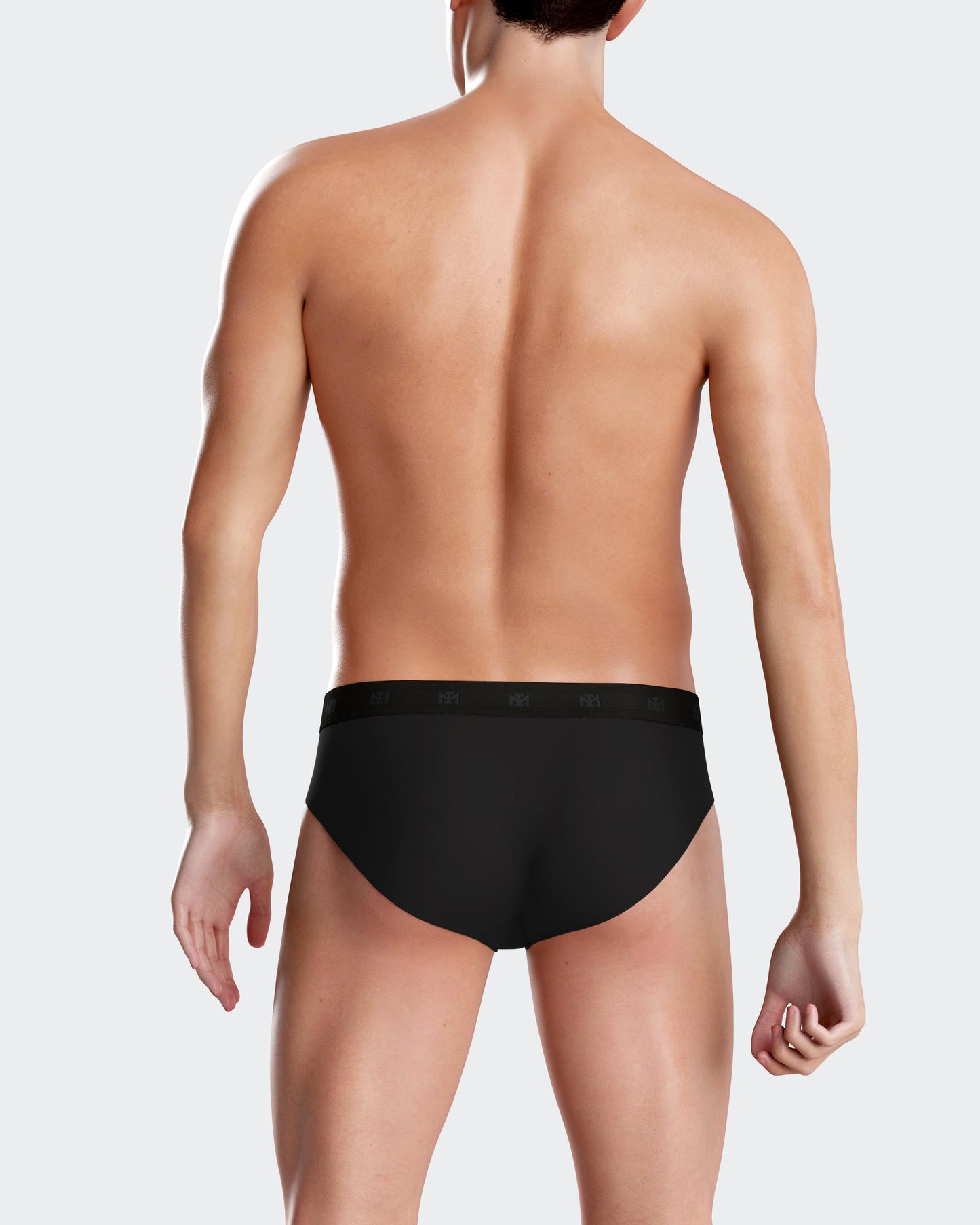 Pack de 2 slips de punto para hombre de IMPETUS en Lyocell IM1121N65P2