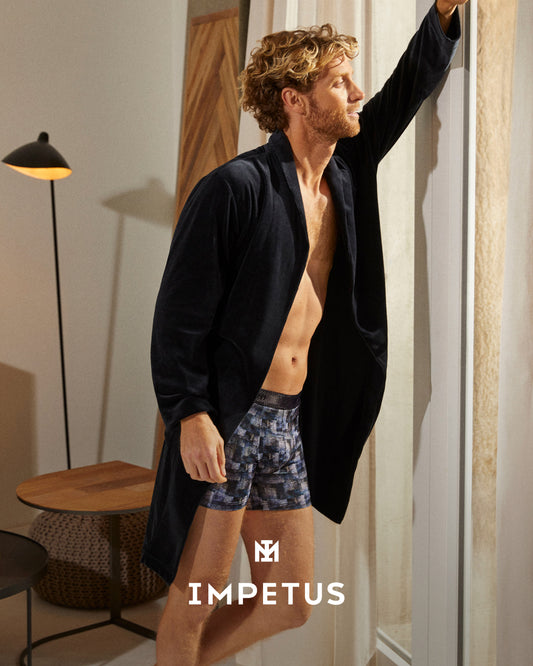 Boxer de punto para hombre de IMPETUS en poliéster reciclado IM1221N6700