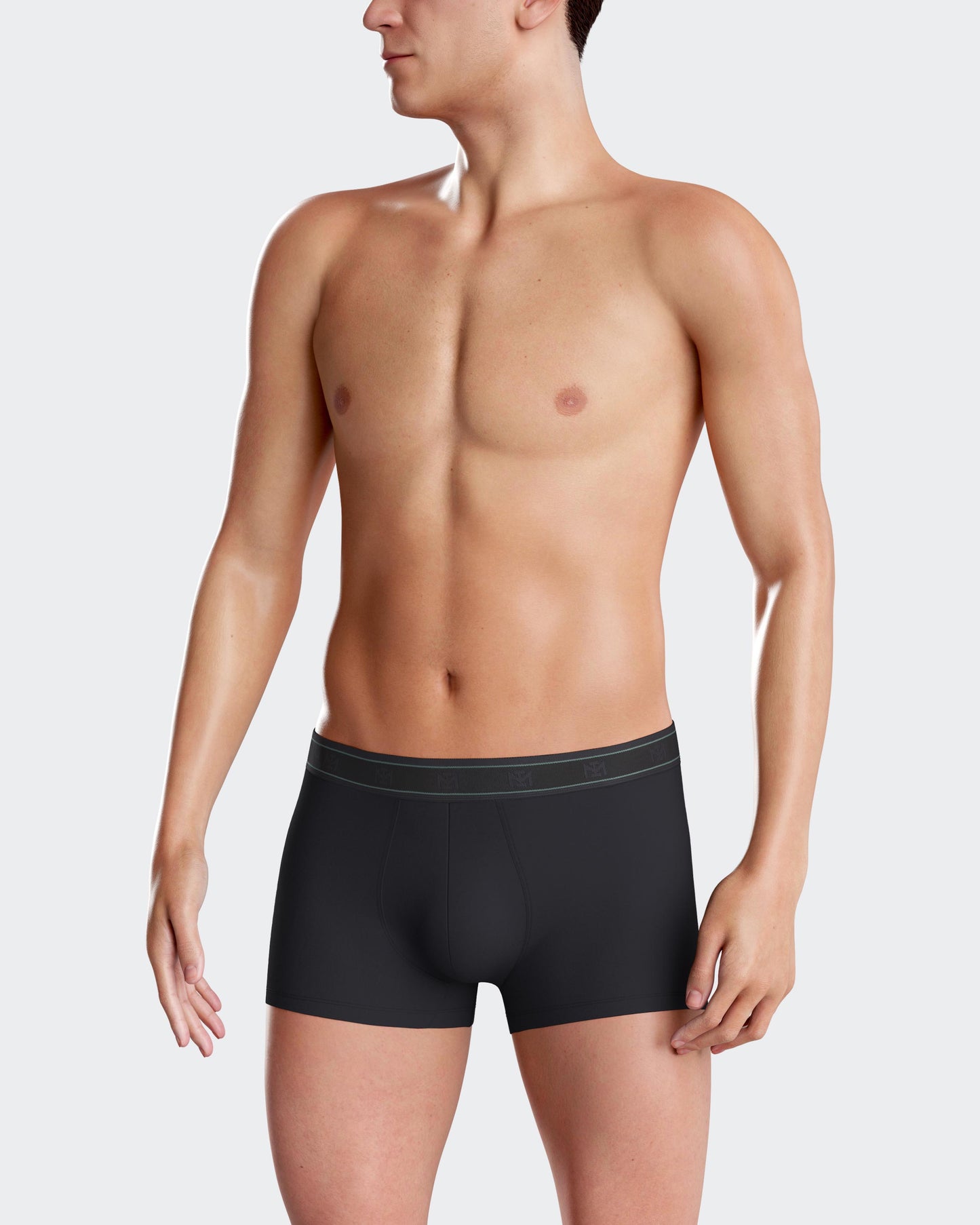 Pack de 2 boxer de punto para hombre de IMPETUS en algodón modal IM1221N72P2