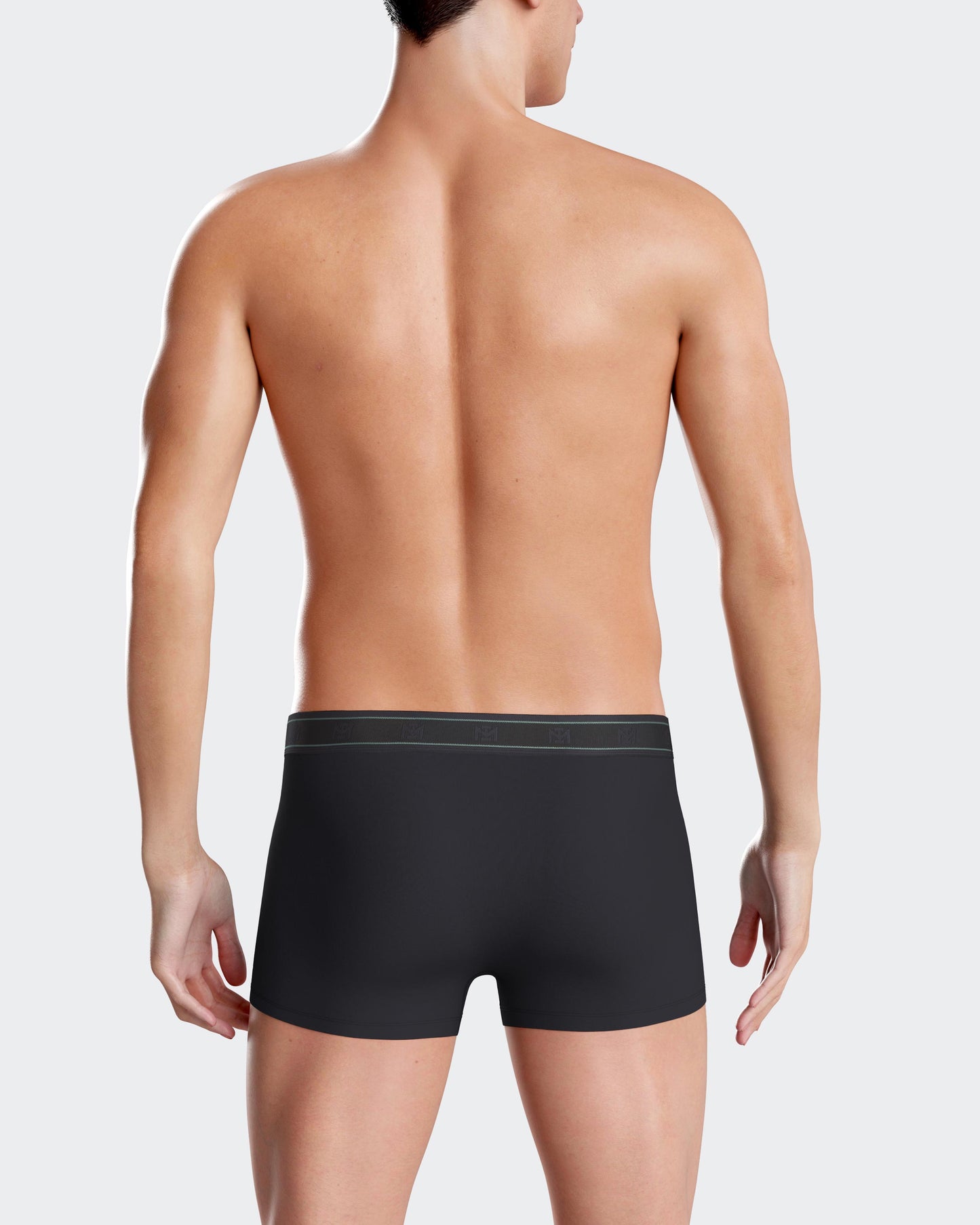 Pack de 2 boxer de punto para hombre de IMPETUS en algodón modal IM1221N72P2