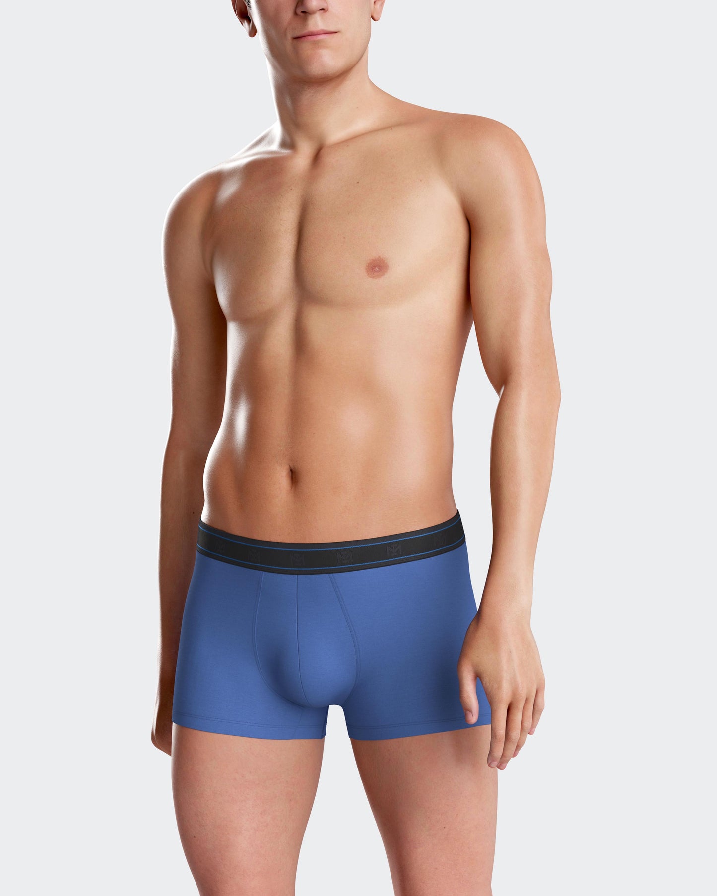 Pack de 2 boxer de punto para hombre de IMPETUS en algodón modal IM1221N72P2