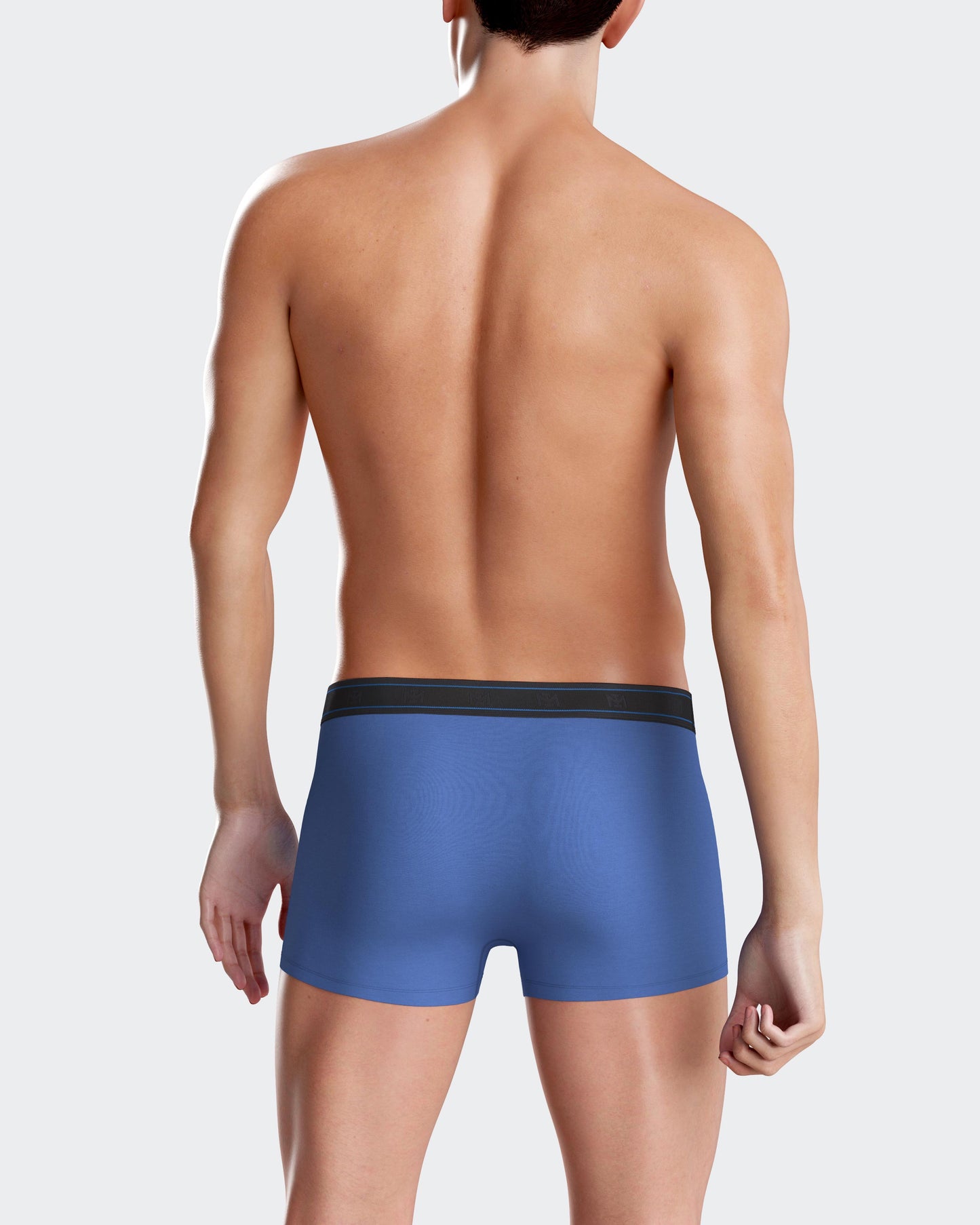 Pack de 2 boxer de punto para hombre de IMPETUS en algodón modal IM1221N72P2