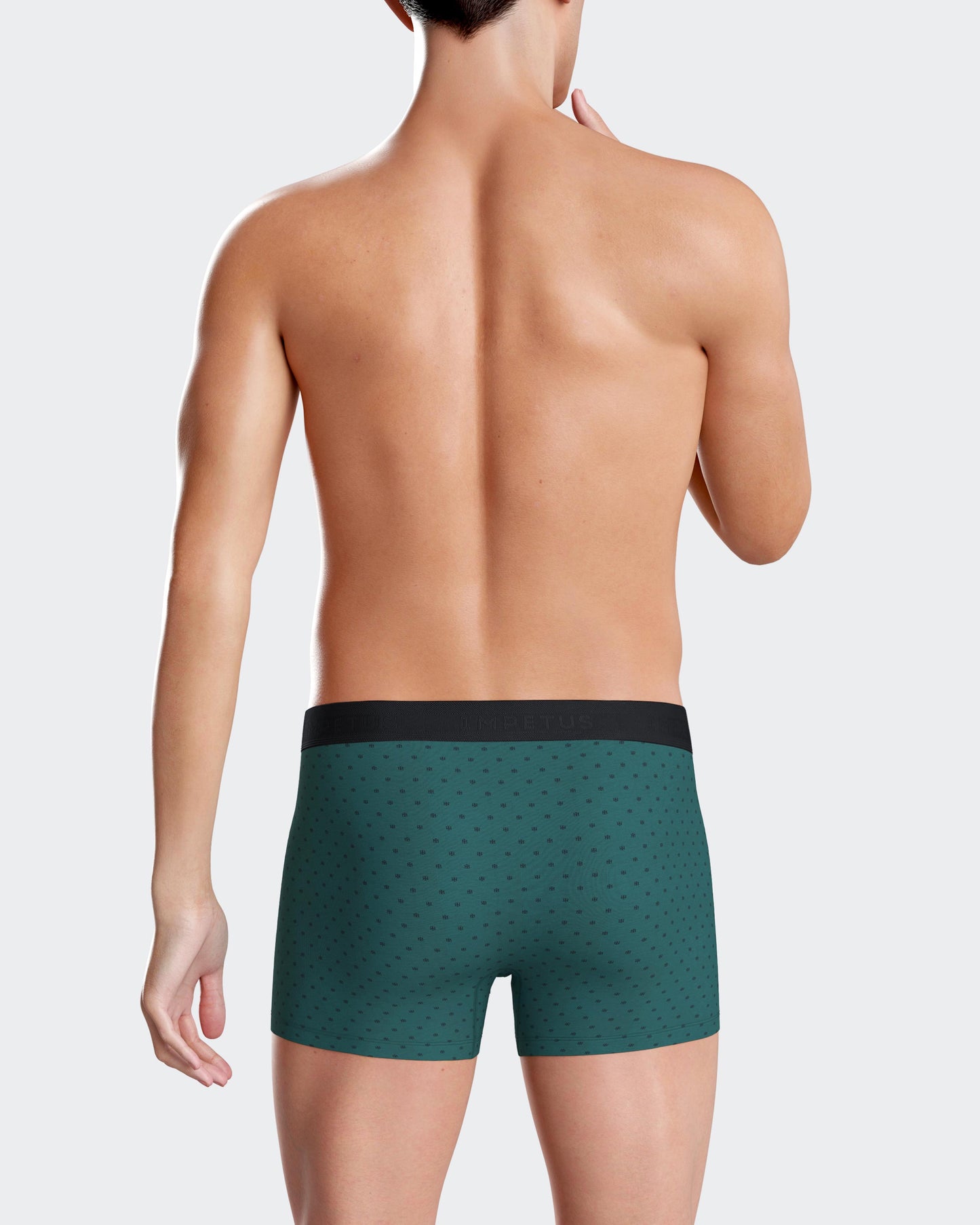 Pack de 2 boxer de punto para hombre de IMPETUS en Lyocell IM1221N73P2