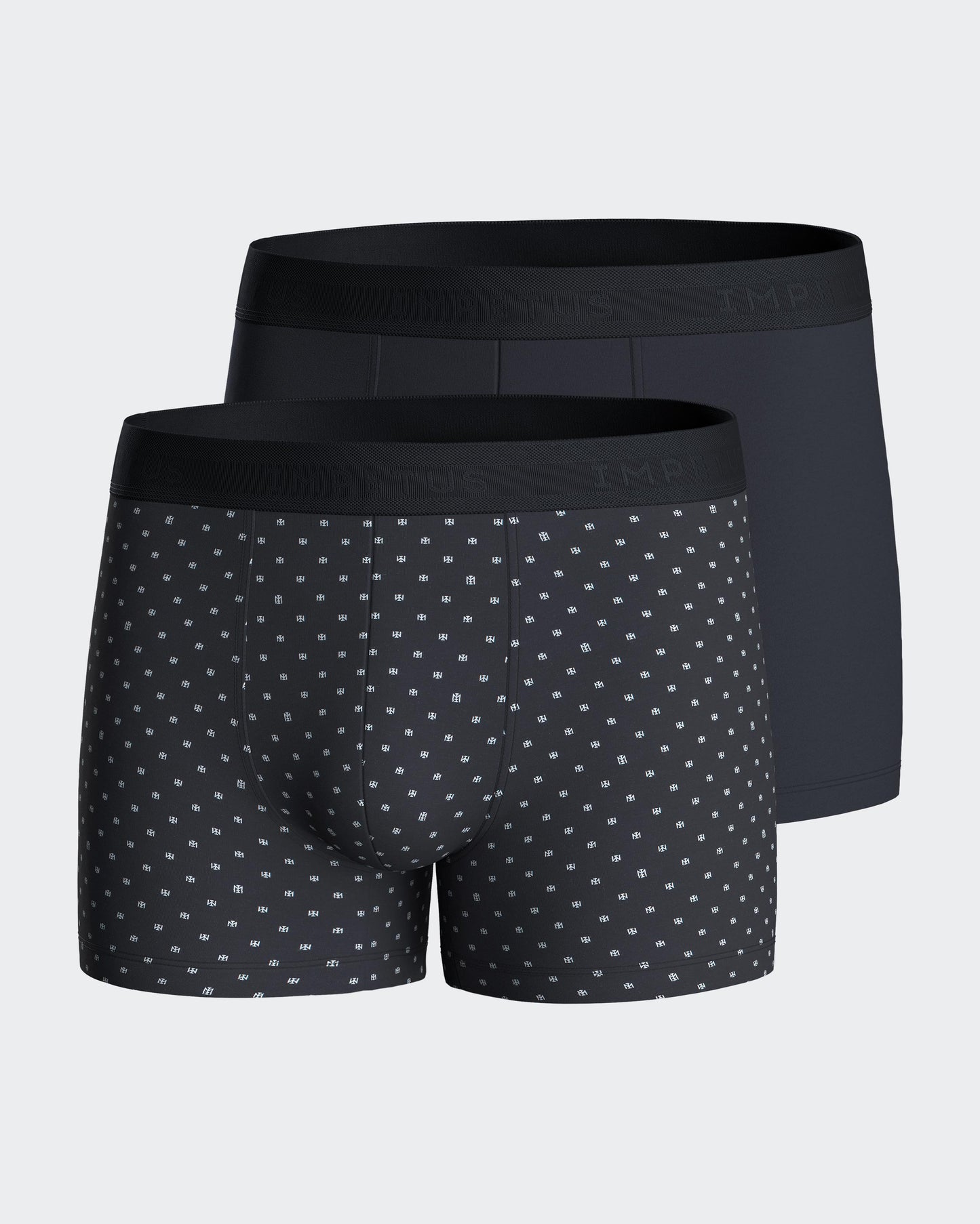 Pack de 2 boxer de punto para hombre de IMPETUS en algodón IM1223N73P2