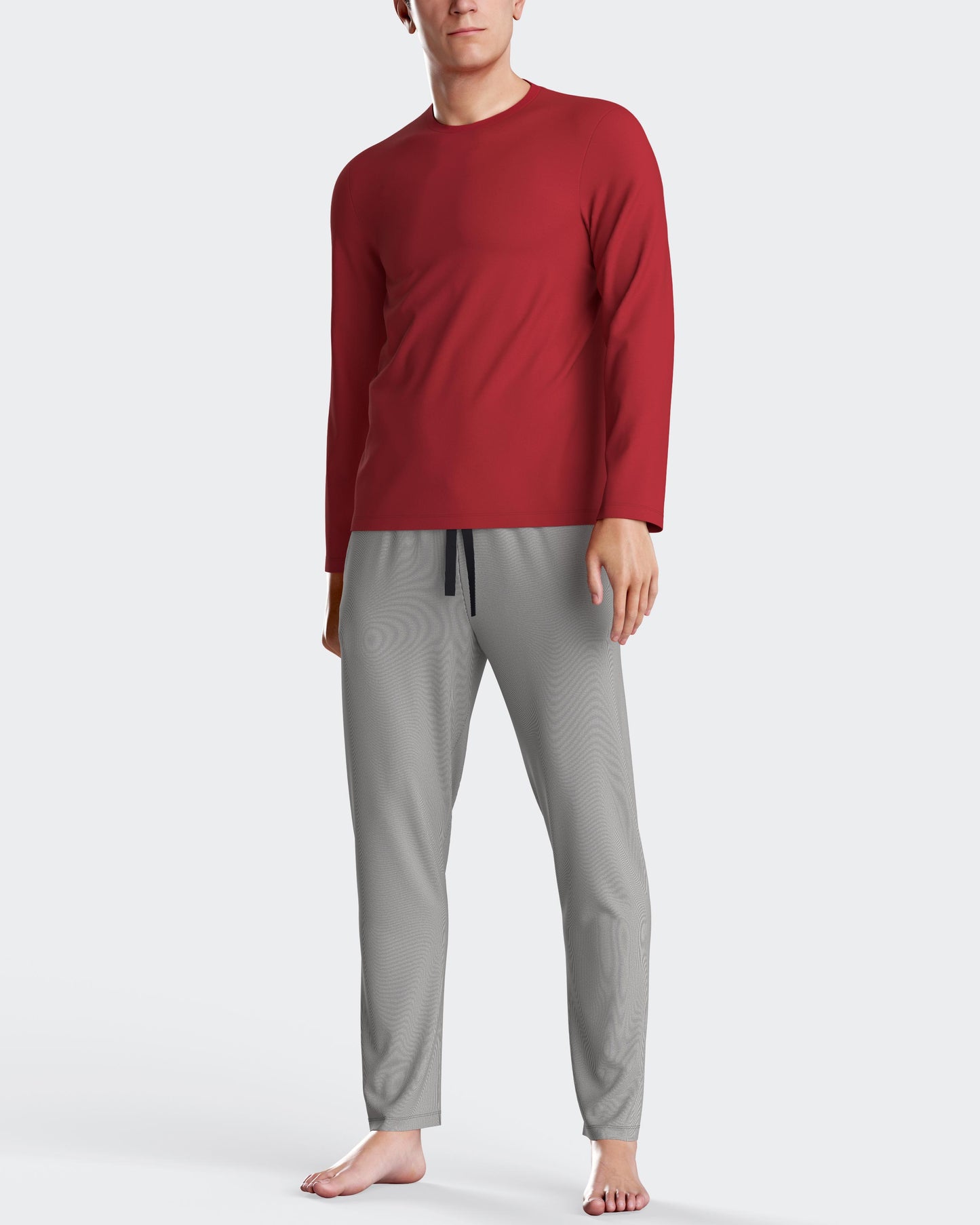 Pijama largo de hombre en algodón de IMPETUS IM1551N7500