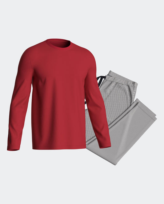 Pijama largo de hombre en algodón de IMPETUS IM1551N7500