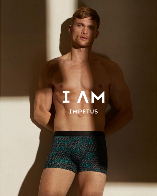 Pack de 2 boxer de punto para hombre de I AM by IMPETUS en Lyocell II1221N87P2