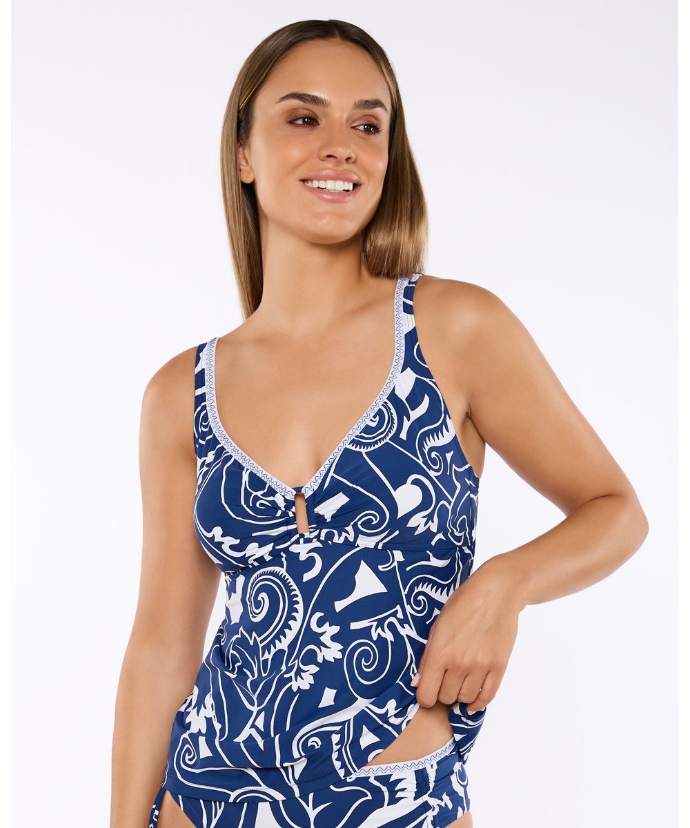 Tankini con copas y sin aro 1034191 Amira de Red Point