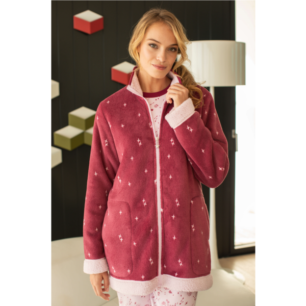 Chaqueta de mujer con cremallera