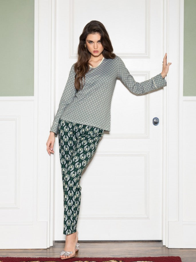 Pijama mujer pantalón largo