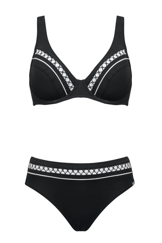 Bikini de control con aro y sin copa de Charmline 2116_740_077