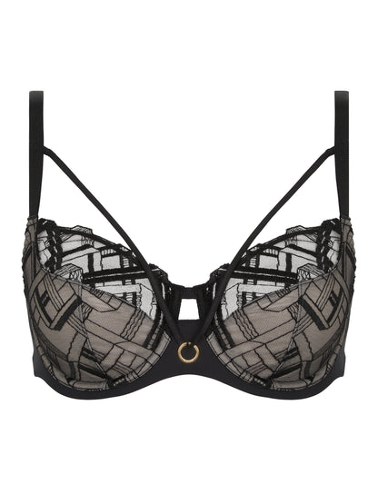 Sujetador con aros de cubrimiento alto Graphic Support de Chantelle C21S10