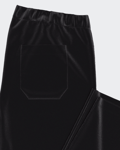 Pijama largo de hombre en terciopelo térmico a rayas de IMPETUS IM1551N7800