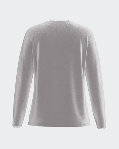 Pijama largo de mujer en terciopelo de algodón modal de IMPETUS IM8551N9700