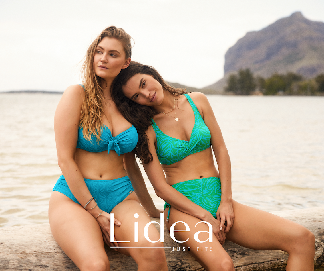 Sujetador de bikini reductor con aros y sin copa, gran sujeción de Lidea 5800_770_038