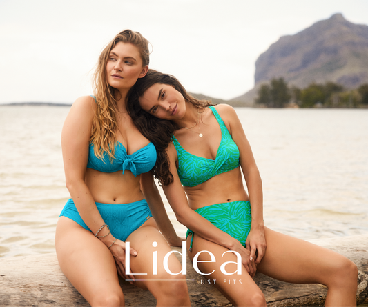 Sujetador de bikini reductor con aros y sin copa, gran sujeción de Lidea 5800_770_038