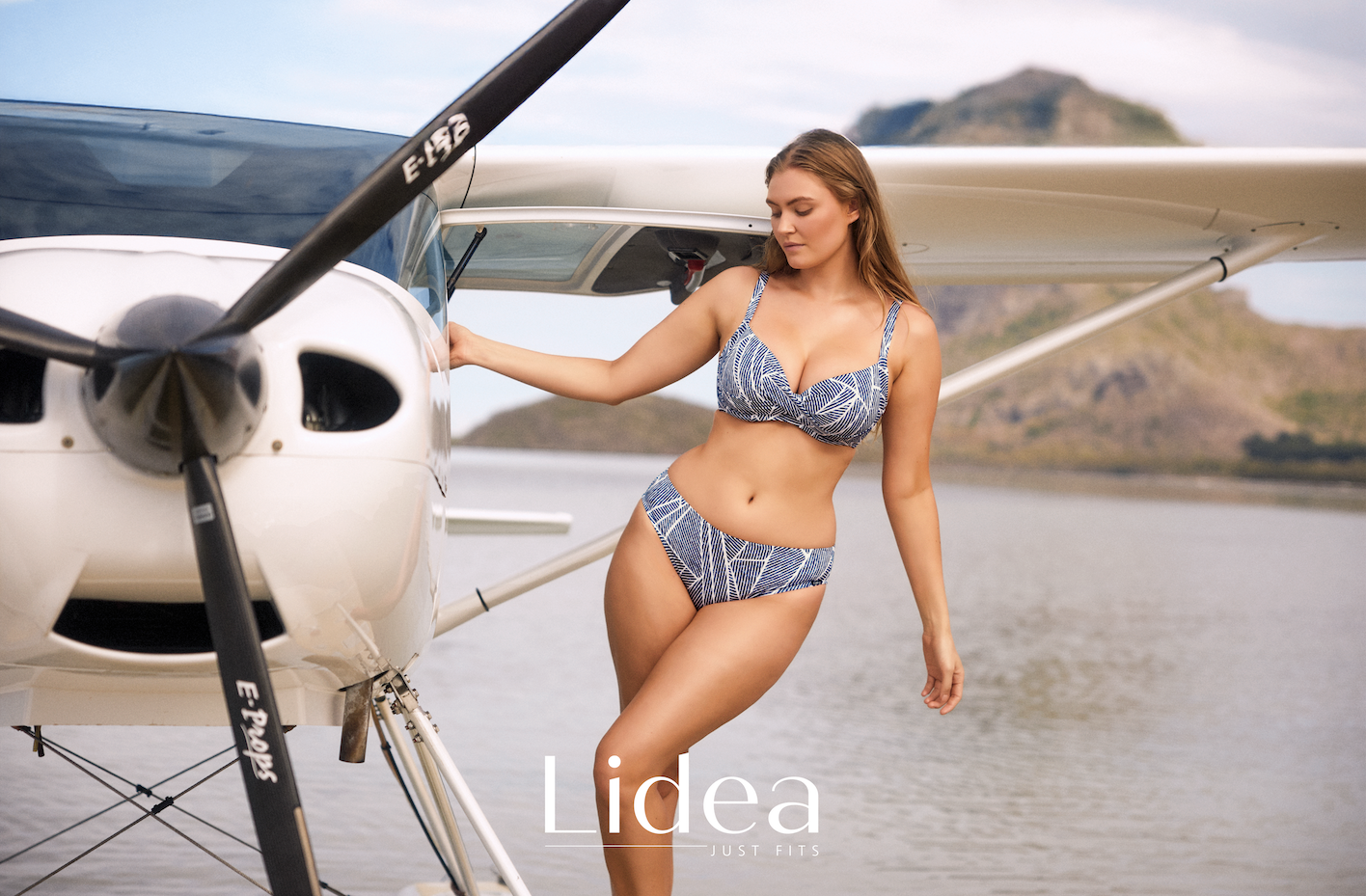 Sujetador de bikini reductor con aros y sin copa, gran sujeción de Lidea 5805_783_546
