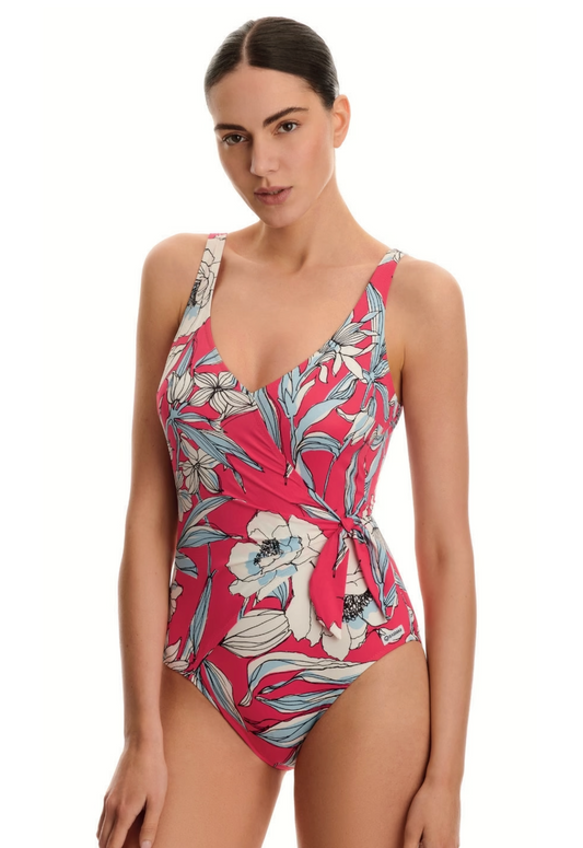 Bañador reductor con copas 2514B73 Lily de Basmar