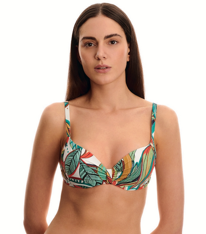 Sujetador de bikini con copa y con aro básico 2505T11 Cleopatra de Basmar