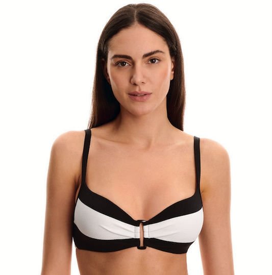 Sujetador de bikini con copa y con aro básico 2512T12 Jackie de Basmar