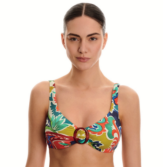 Sujetador de bikini con aro y sin copa 2523T20 Serena de Basmar
