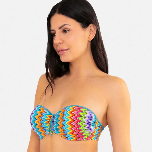 Sujetador de bikini bandeau para mujer Y250546 de Carey by Ory