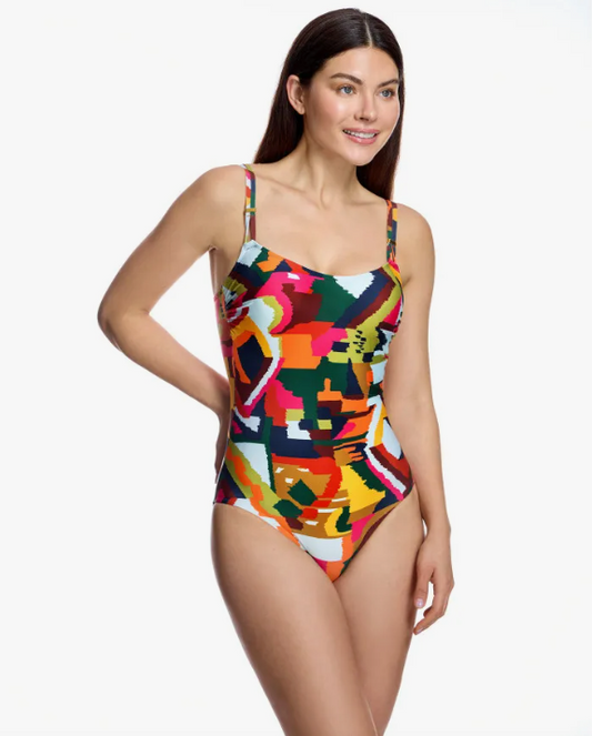 Bañador sin caro y con copa, con escote redondo W260181C de Ory