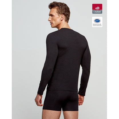 Camiseta de hombre termorreguladora de cuello redondo y manga larga INNOVATION de Impetus 1368898