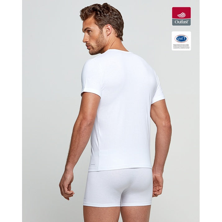 Camiseta de hombre termorreguladora de cuello en pico y manga corta INNOVATION de Impetus 1351898