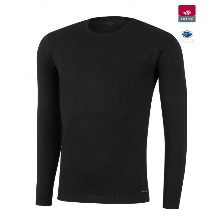 Camiseta de hombre termorreguladora de cuello redondo y manga larga INNOVATION de Impetus 1368898