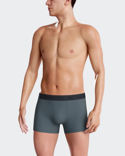 Pack de 2 boxer de punto para hombre de IMPETUS en Lyocell IM1221L78P2